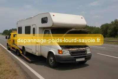 Remorquage campingcar